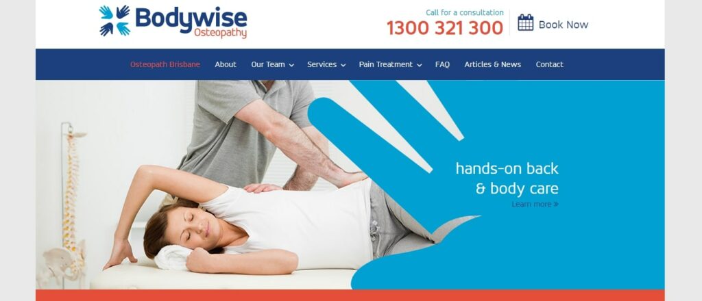 Bodywise Osteopathy Homepage