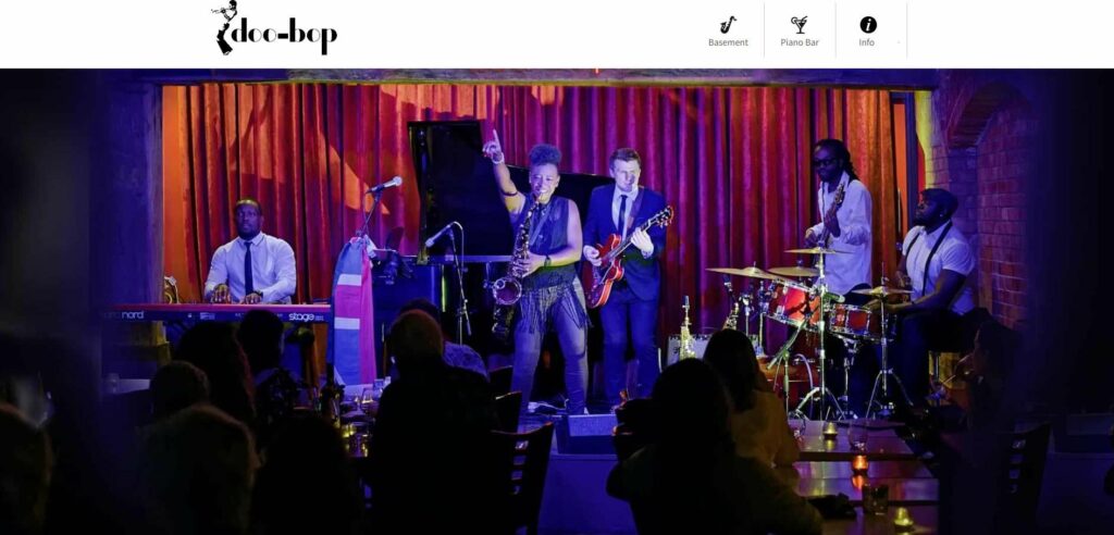 Doo-Bop Bar Homepage
