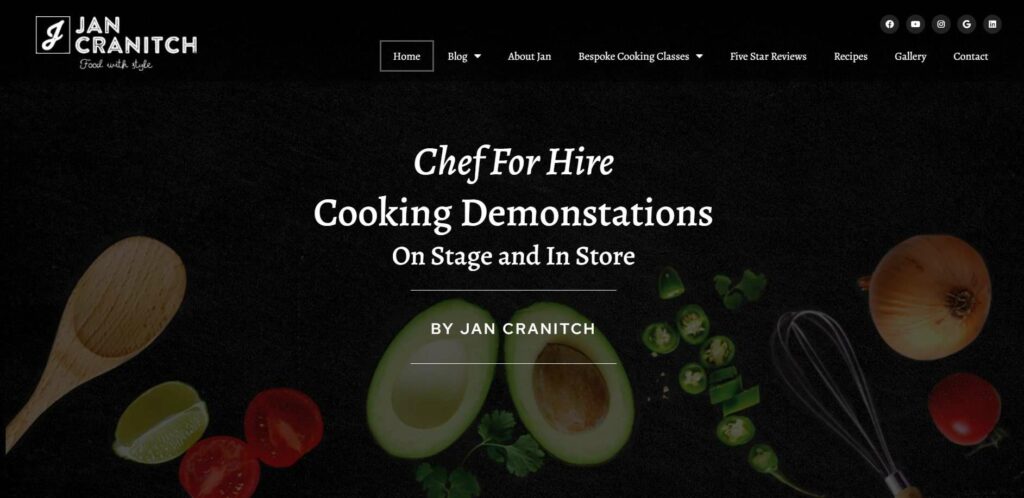 Food With Style Homepage