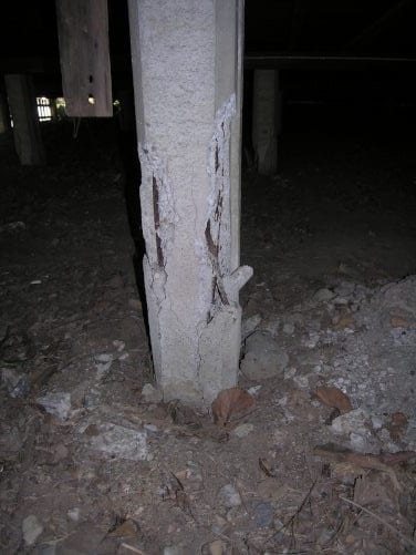 Visibly Deteriorating Stumps