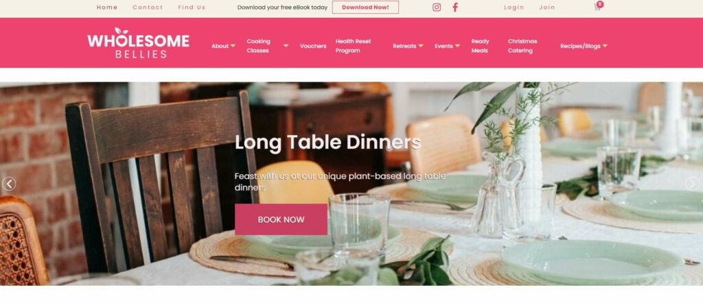 Wholesome Bellies Homepage