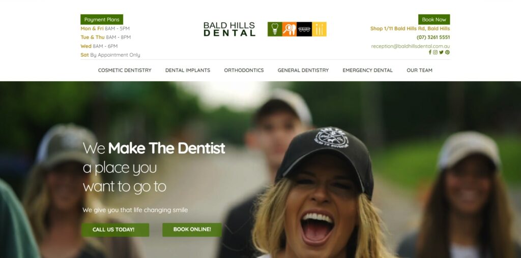 Bald Hills Dental's Homepage