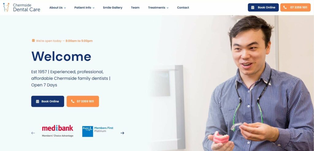 Chermside Dental Care's Homepage