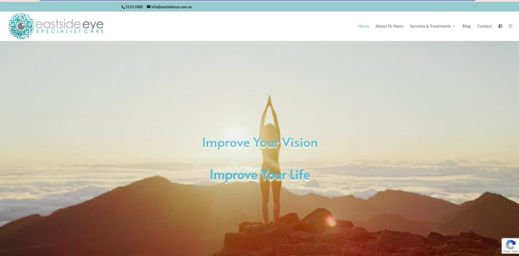 Eastside Eye Specialist Care's Homepage