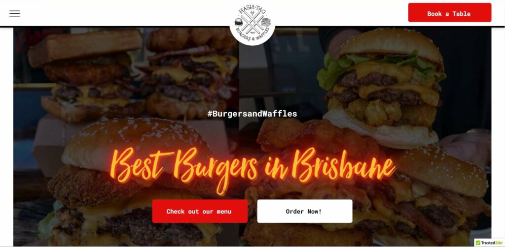 Hashtag Burgers and Waffles's Homepage