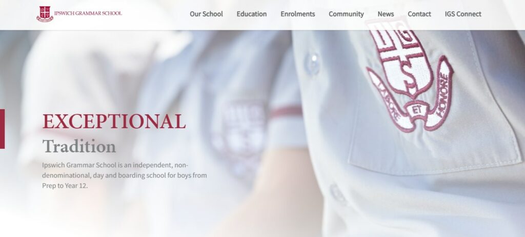 Ipswich Grammar School's Homepage