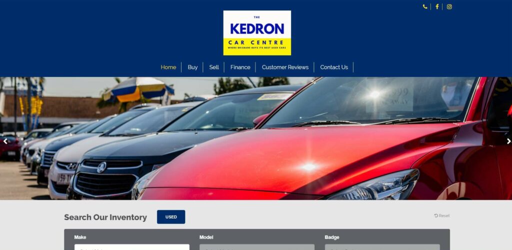 Kedron Car Centre's Homepage