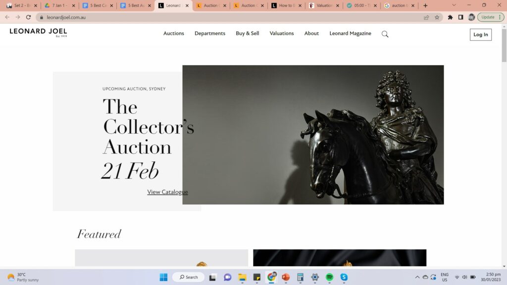Leonard Joel's Homepage