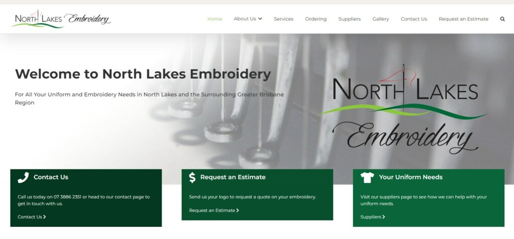 Northlakes Embroidery's Homepage