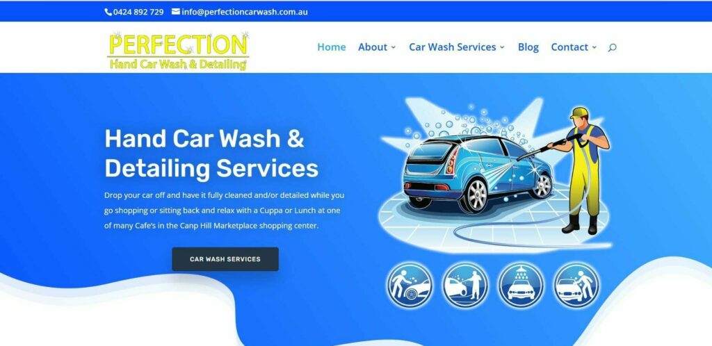 Perfection Hand Car Wash's Homepage