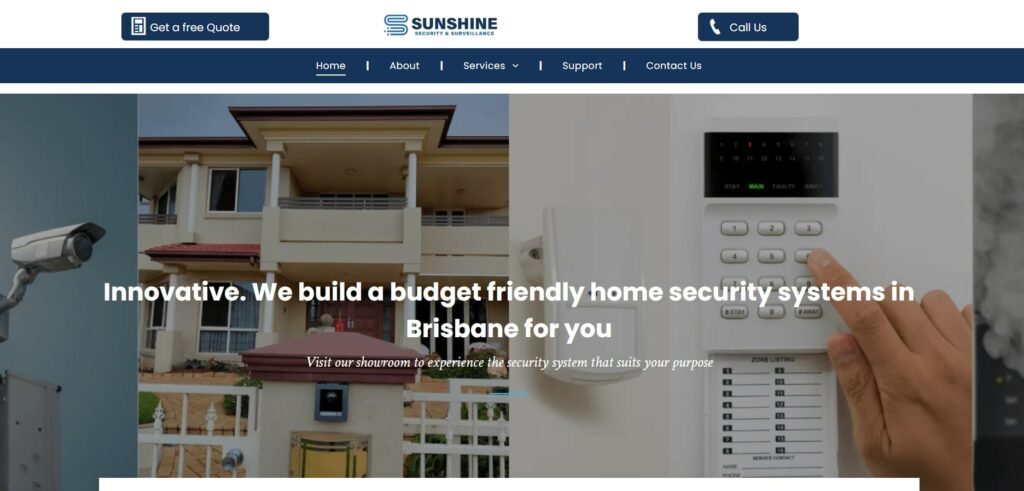Sunshine Security & Surveillance's Homepage
