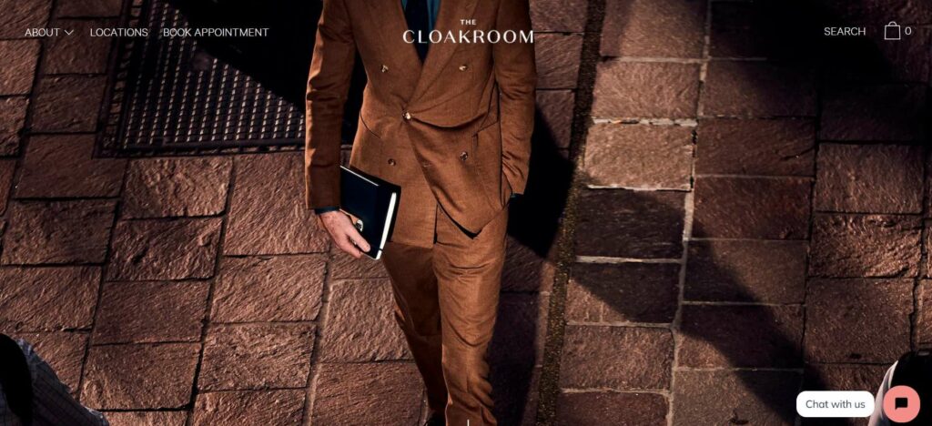 The Cloakroom's Homepage