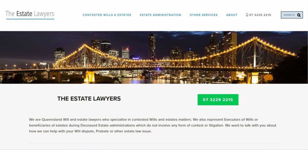 The Estate Lawyers's Homepage