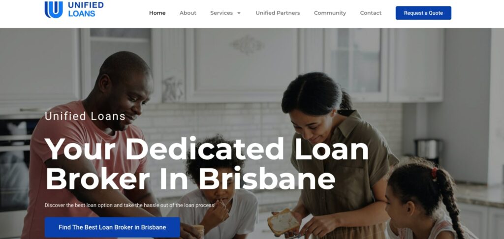 Unified Loans's Homepage