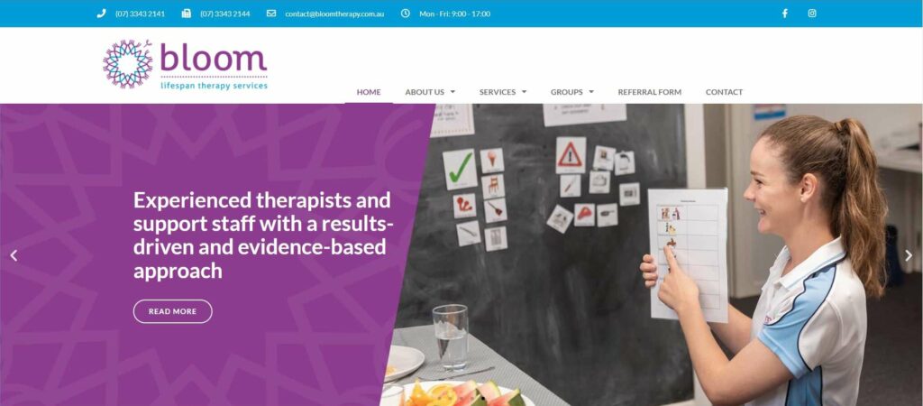 Bloom Therapy's Homepage