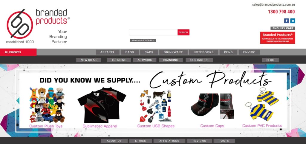 Branded Products's Homepage