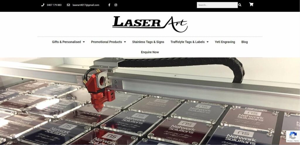 Laser Art's Homepage