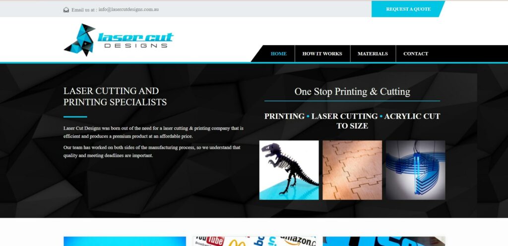 Laser Cut Designs's Homepage