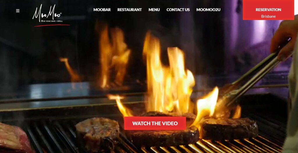 Moo Moo The Wine Bar & Grill's Homepage