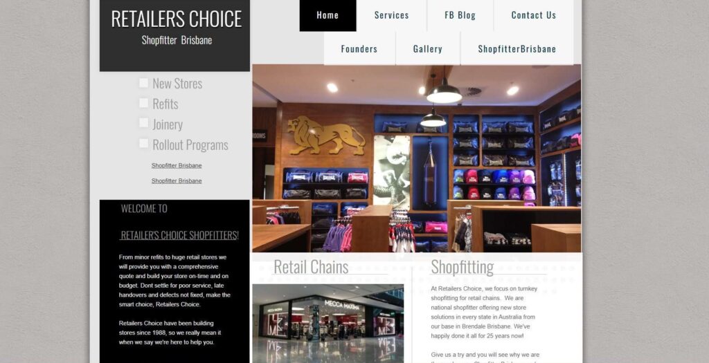 Retailers Choice's Homepage