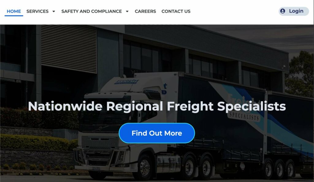 Freight Specialists's Homepage