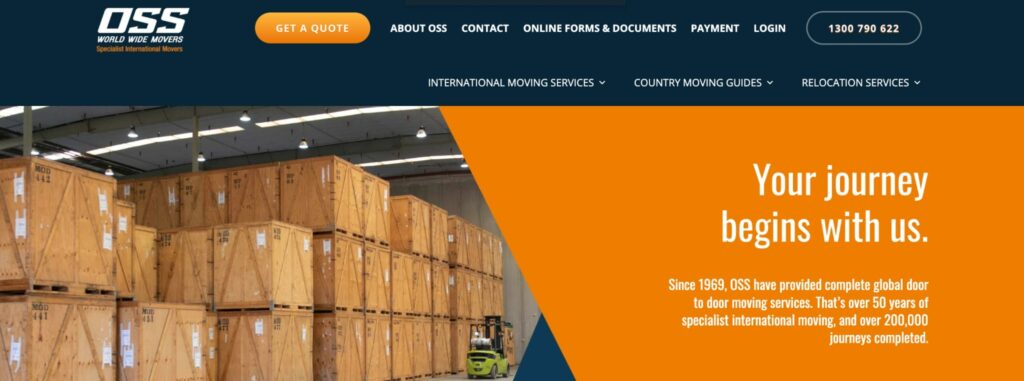 OSS World Wide Movers's Homepage