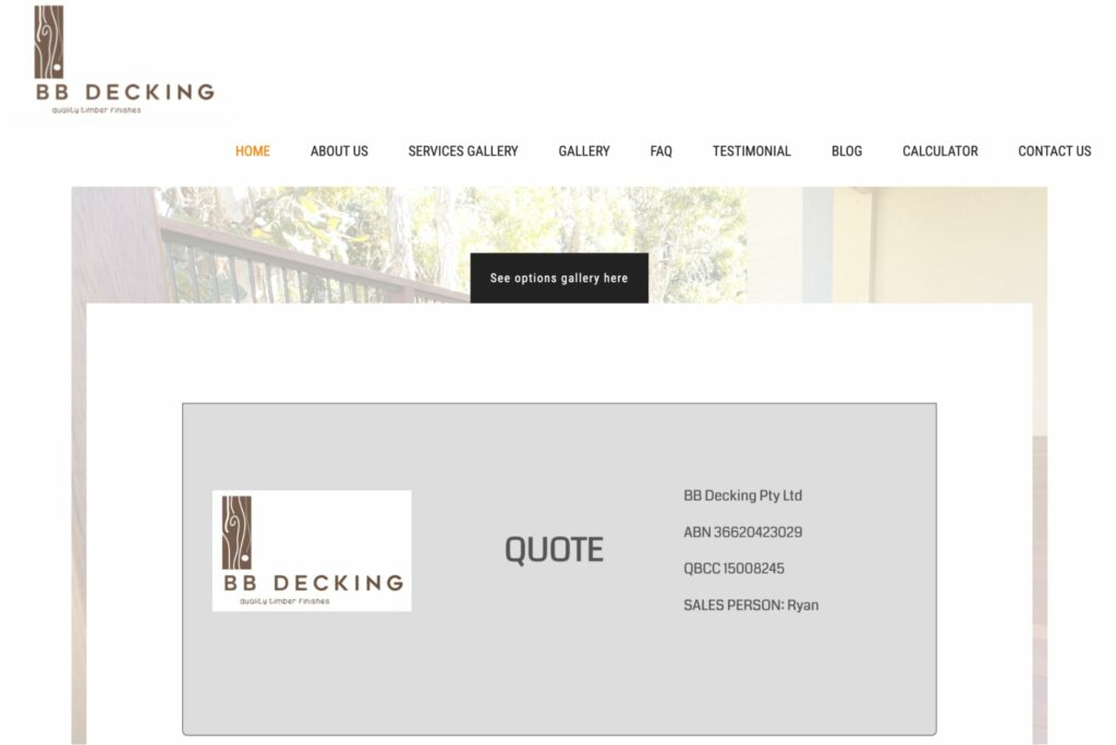 BB Decking's Homepage