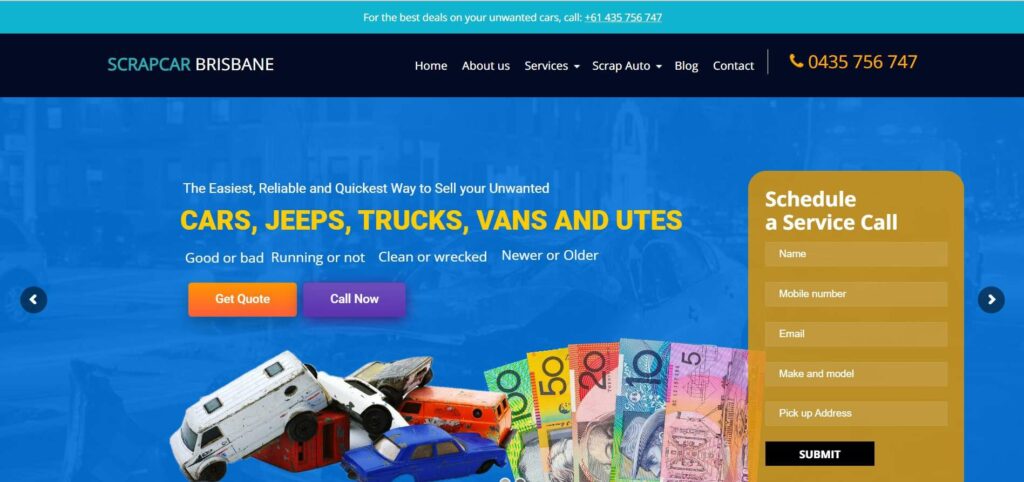 ScrapCar Brisbane's Homepage