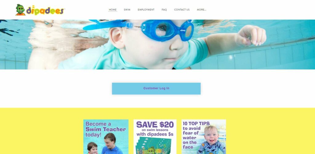 Dipadees Swim School's Homepage