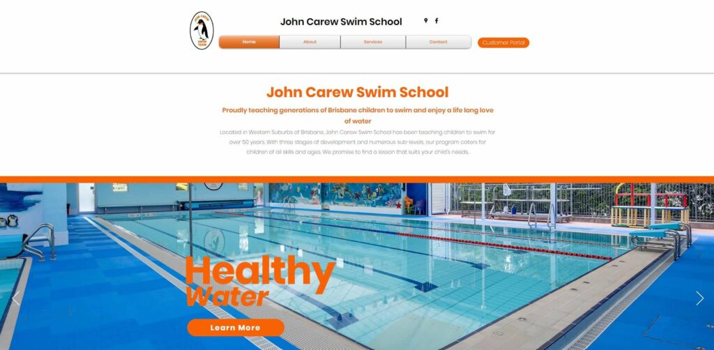 John Carew Swim School's Homepage