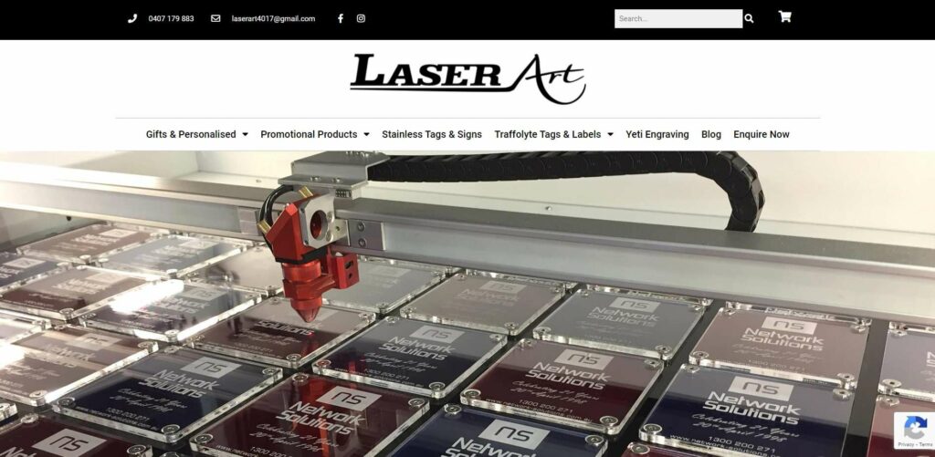 1. Laser Art