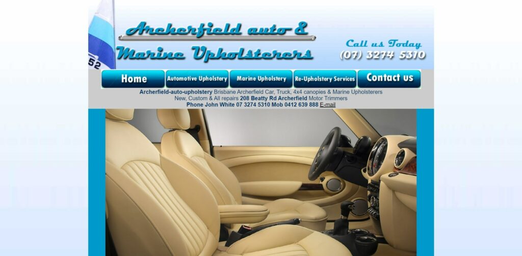 4. Archerfield Auto Upholstery