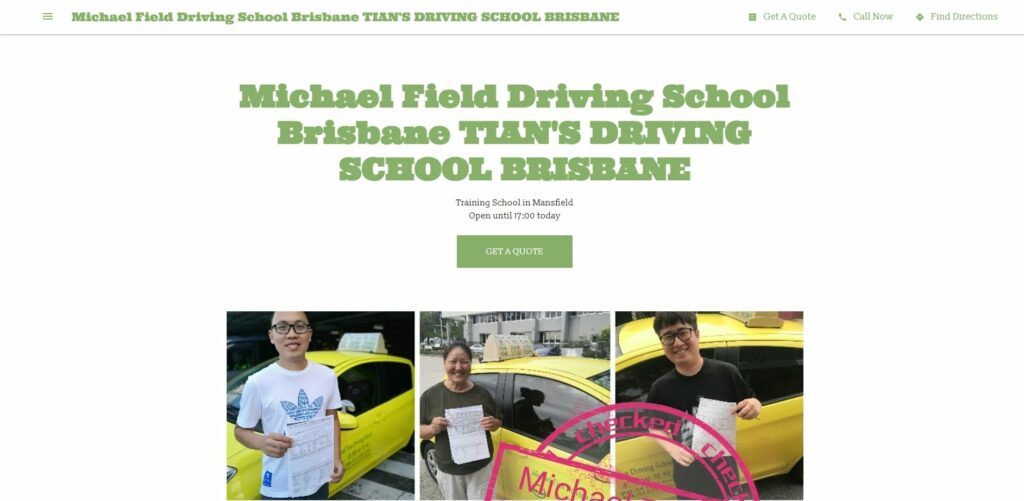 Michael Tian Driving School Brisbane