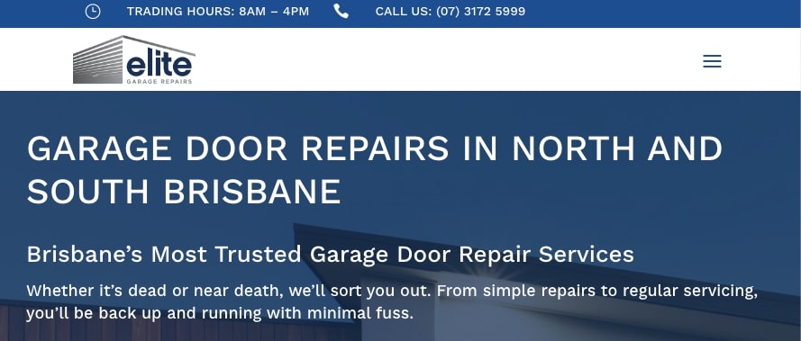 Elite Garage Repairs