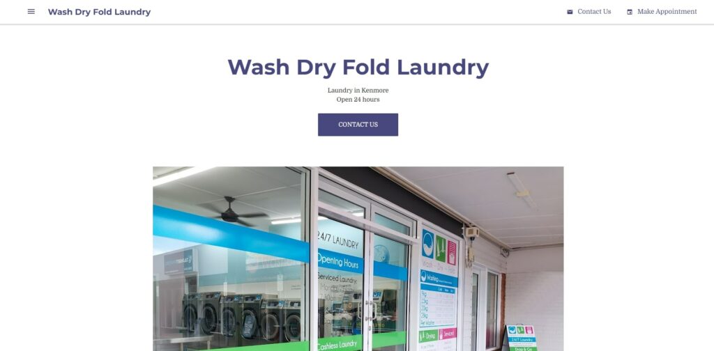Wash Dry Fold Laundry