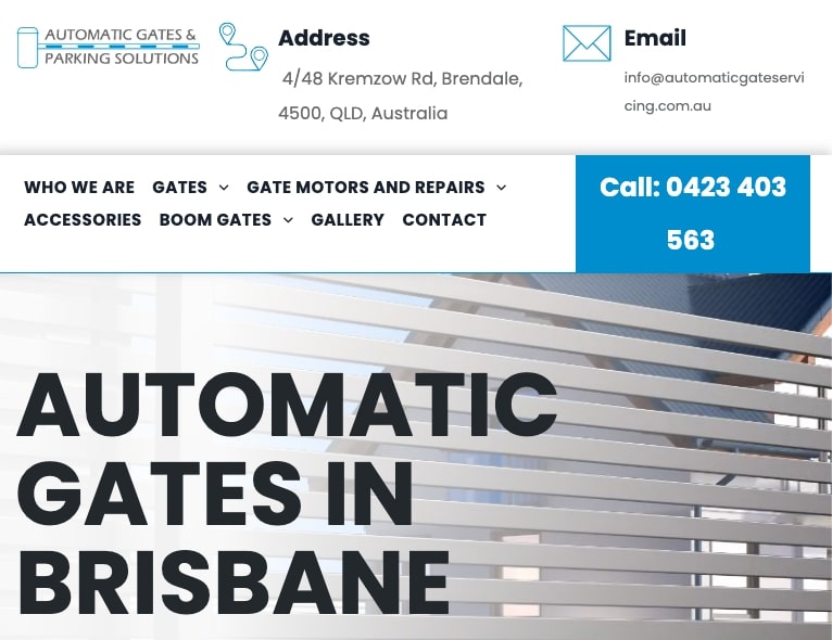 1. Automatic Gates & Parking Solutions