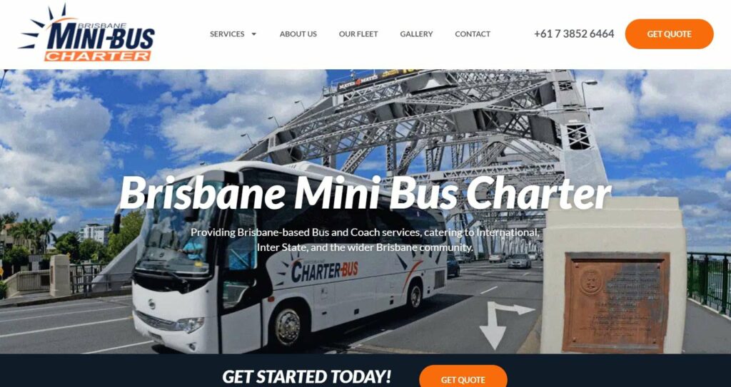 5. Brisbane Mini Bus Charter