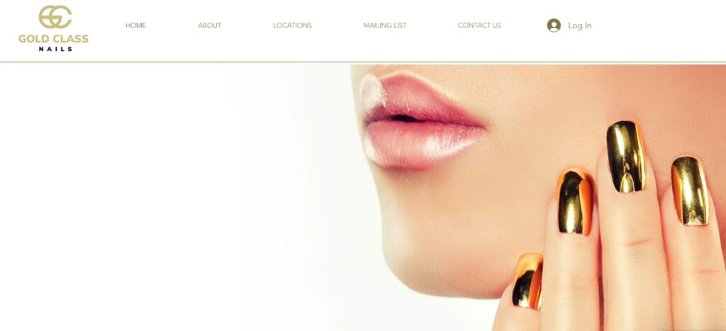 5. Gold Class Nails