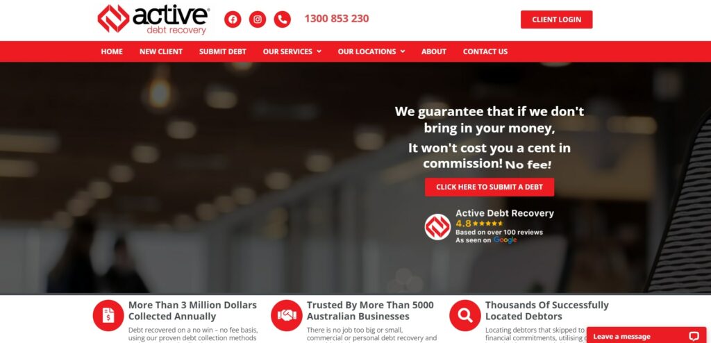Active Debt Recovery