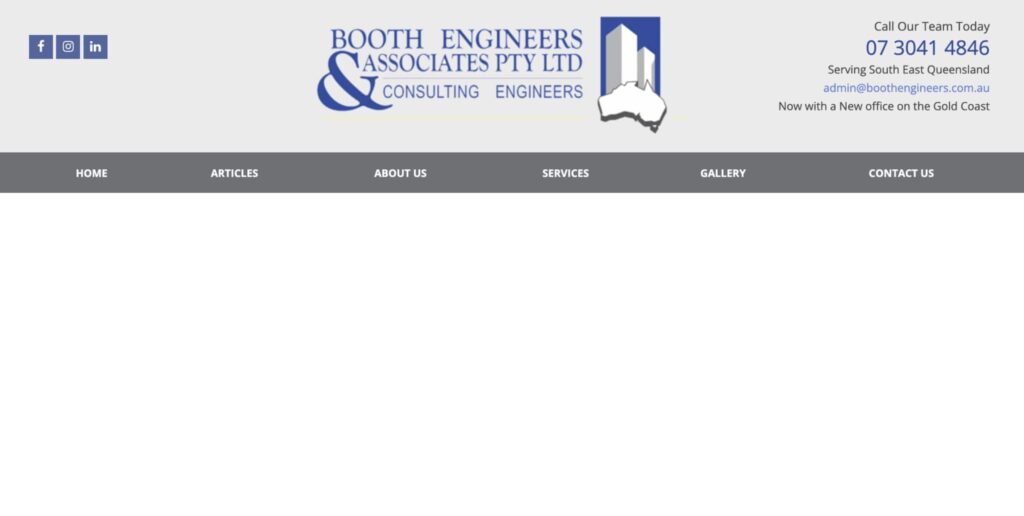 1. Booth Engineers & Associates