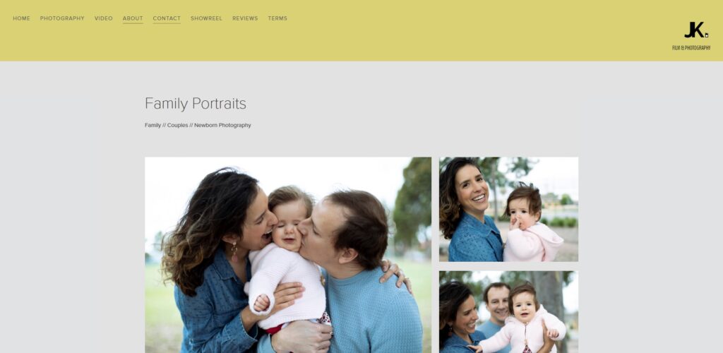 Jana Koelmel Film & Photography Homepage
