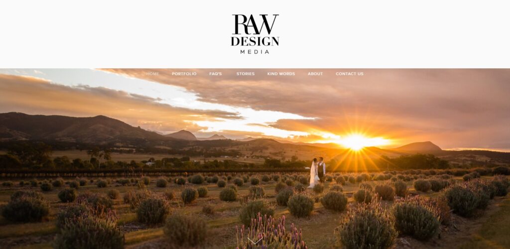 Raw Design Media Homepage