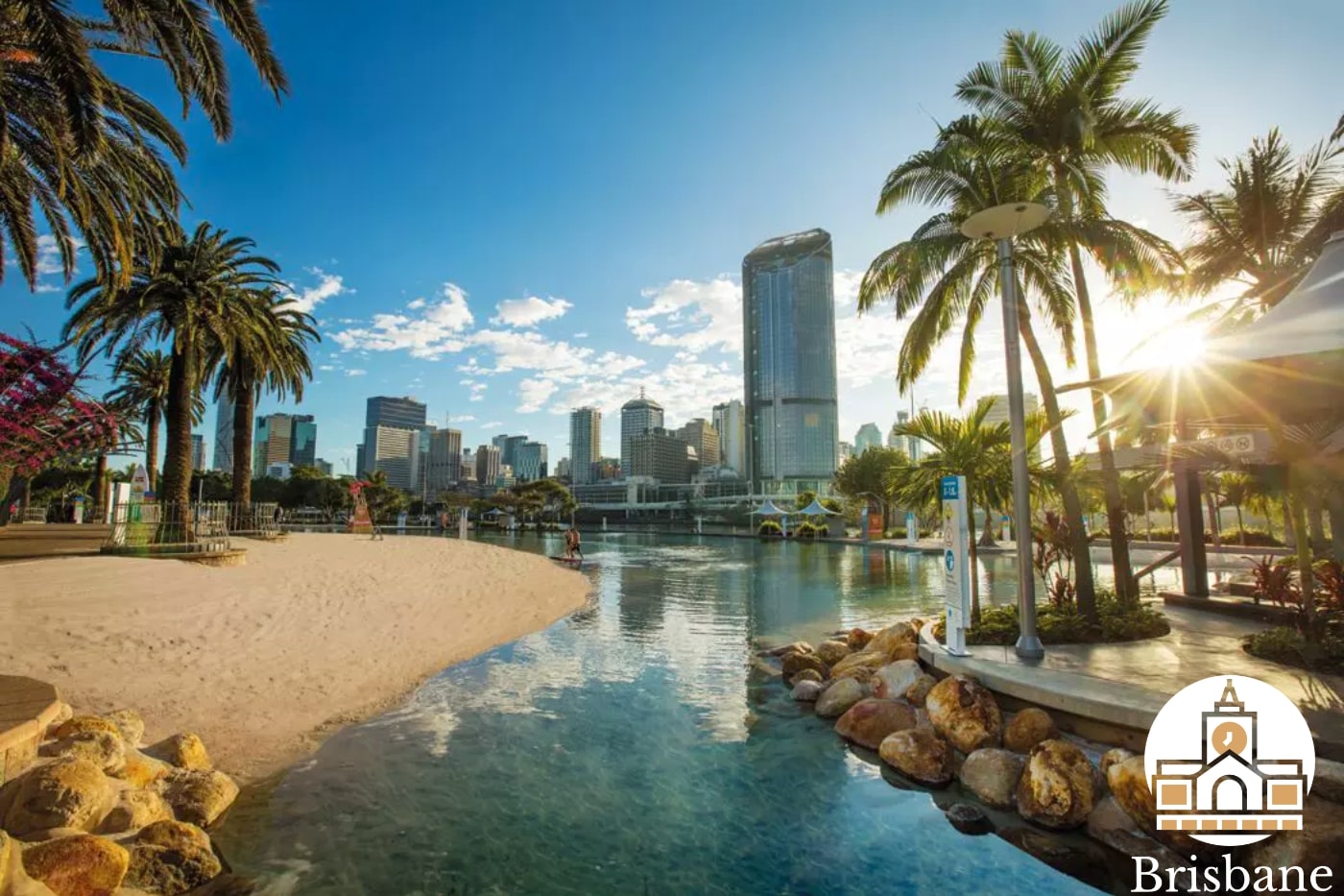 Streets Beach at South Bank Parklands - eat South Bank