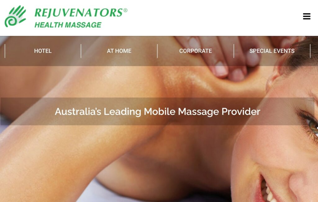 Rejuvenators Health Massage