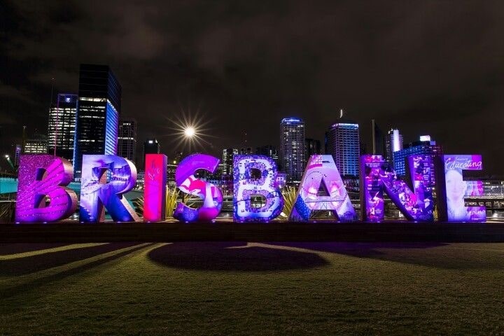 Strike a Pose at the Brisbane Sign