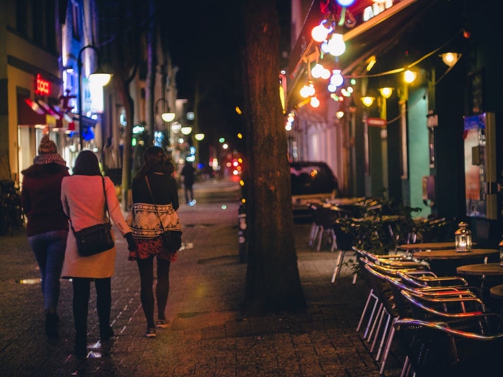 What does Brisbane do to ensure safety at night