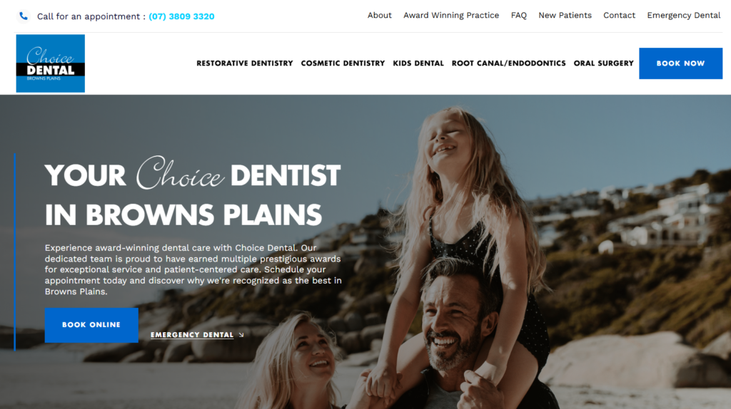 choice dental homepage