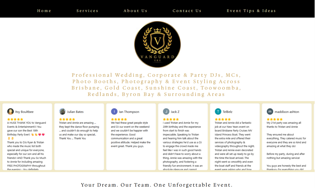 vanguardd homepage