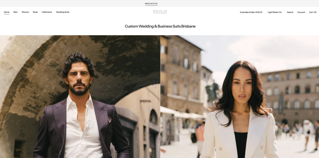 house of falcone homepage